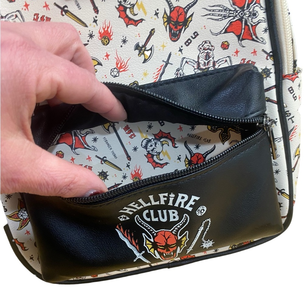 Stranger Things Hellfire Club Small Backpack - image 2